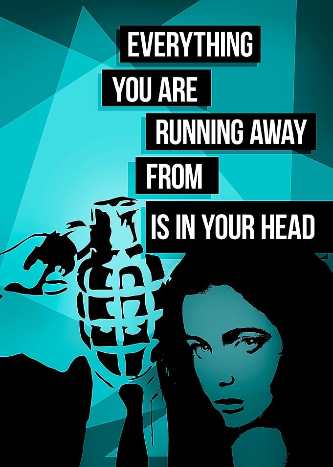 You run away from 2019