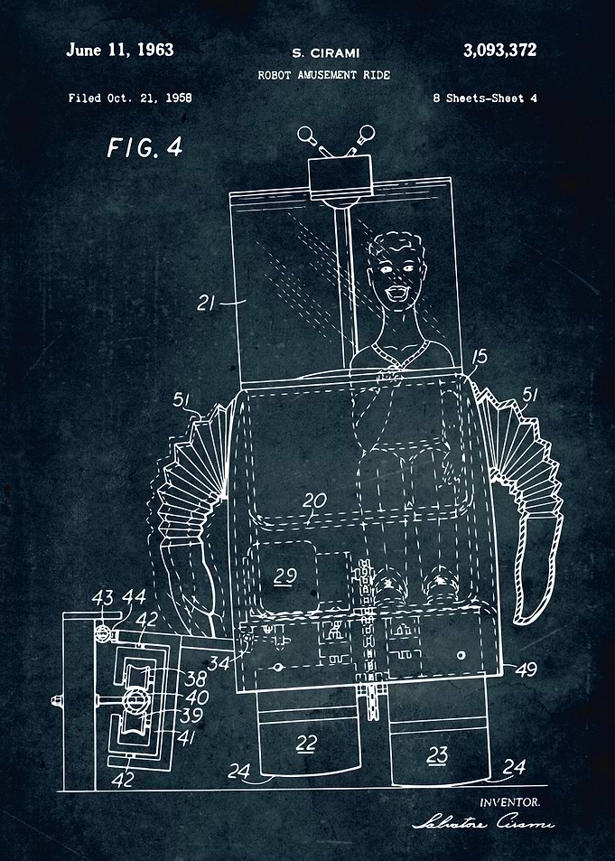 No505 Robot amusement ride