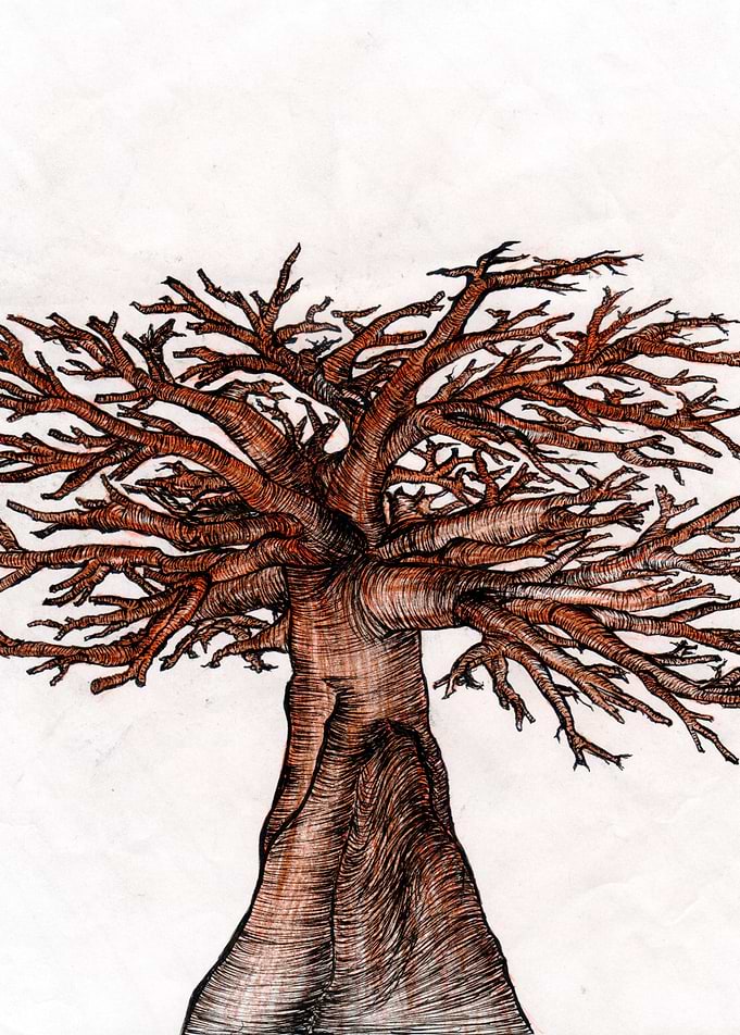 Abstrakt Tree artwork