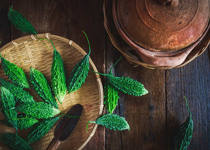 Green bitter melons