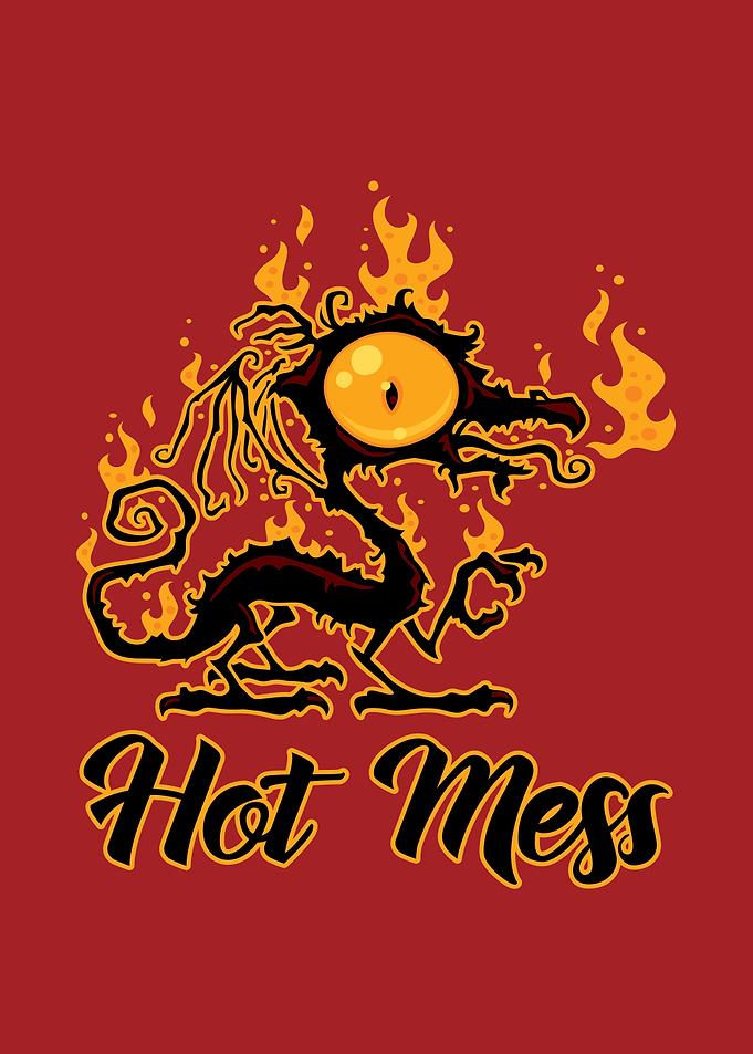 Hot Mess Crispy Dragon