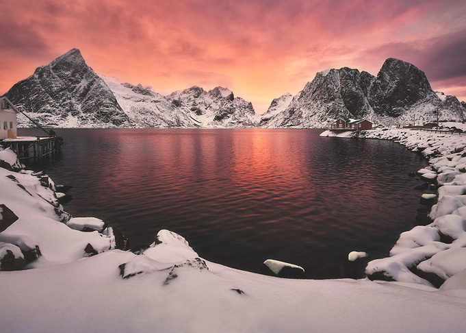 Red sunset