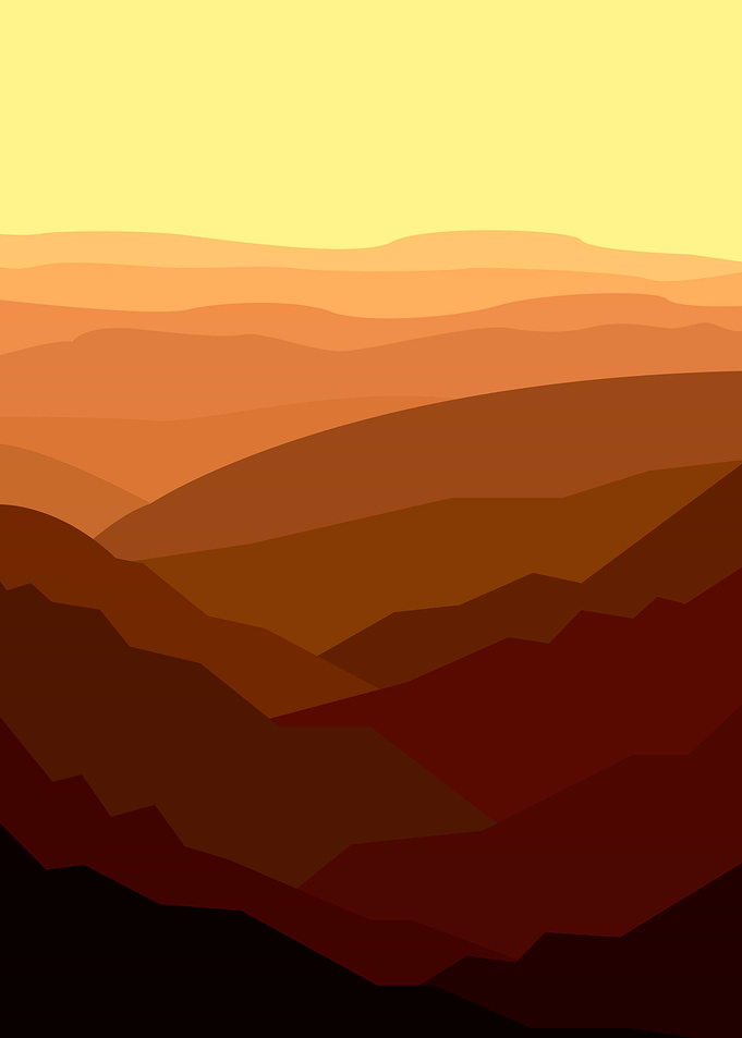 Sunset landscape