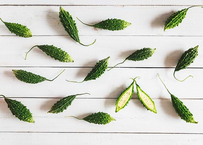 Green bitter melons
