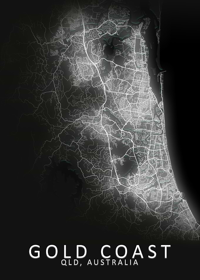 Gold Coast Australia Map
