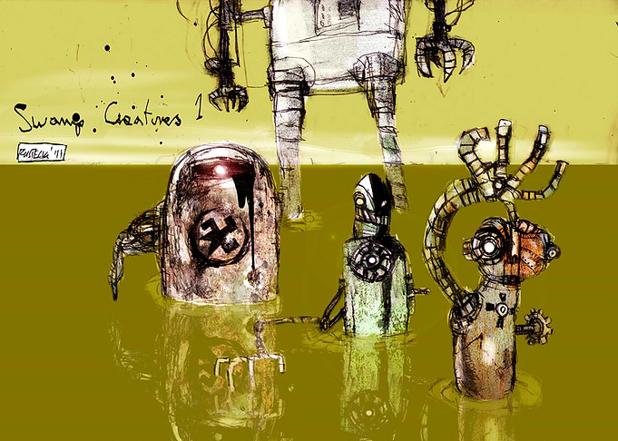 Swamp creatures1