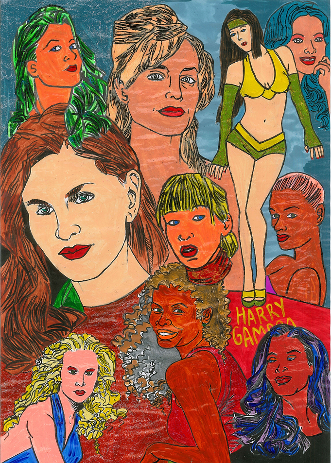 HARRY GAMBOA DRAWINGS 01