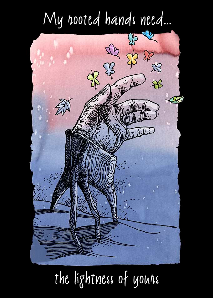 Rooted hands