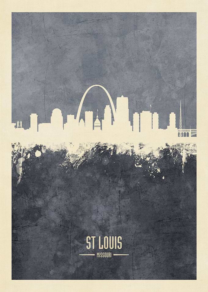 St Louis Missouri Skyline