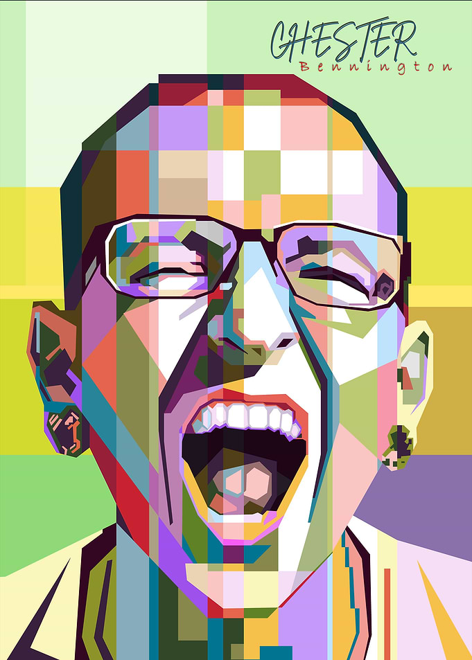 Chester Bennington in wpap