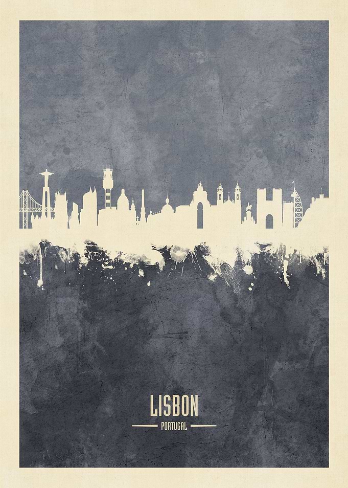 Lisbon Portugal Skyline