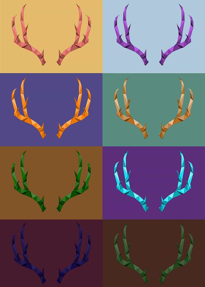 Rainbow Antlers