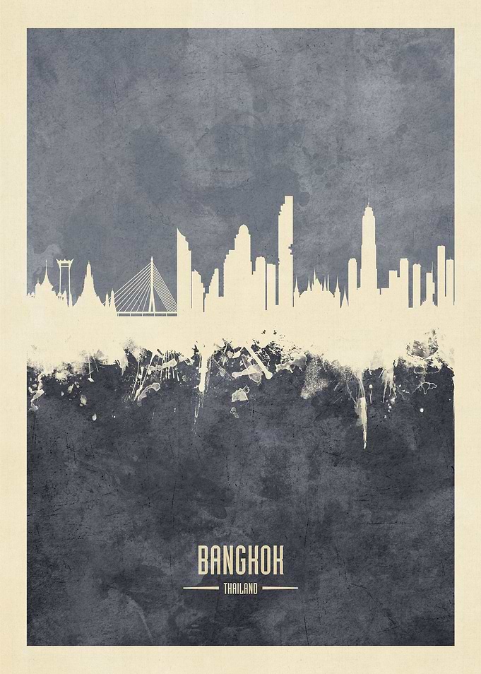 Bangkok Thailand Skyline