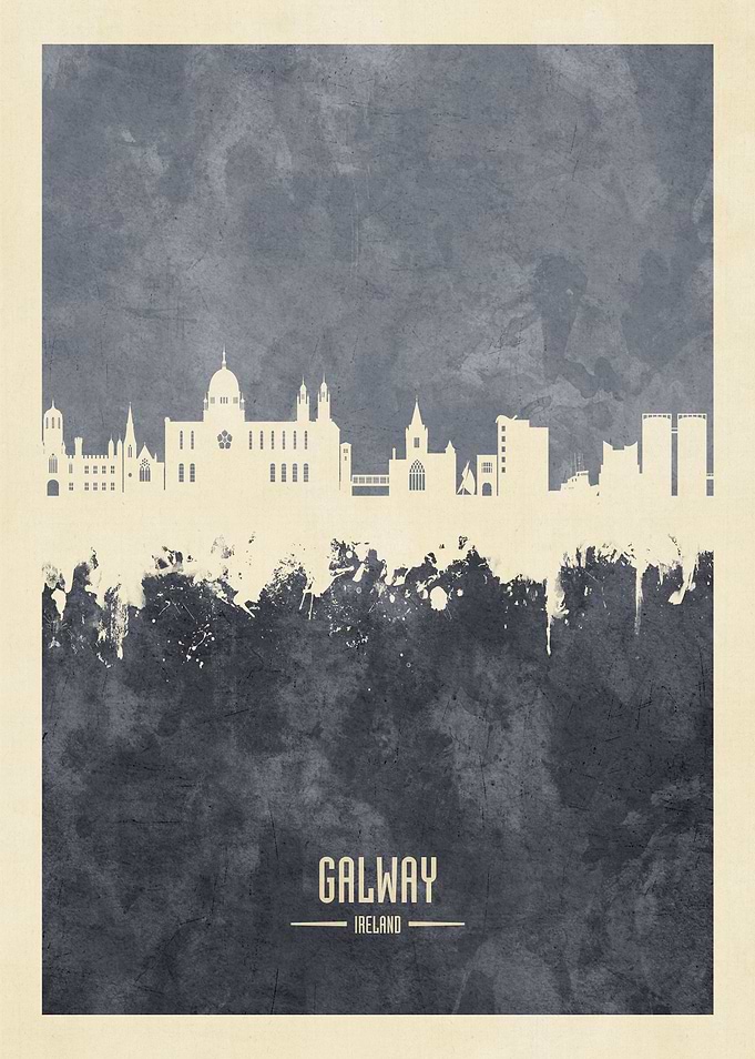 Galway Ireland Skyline
