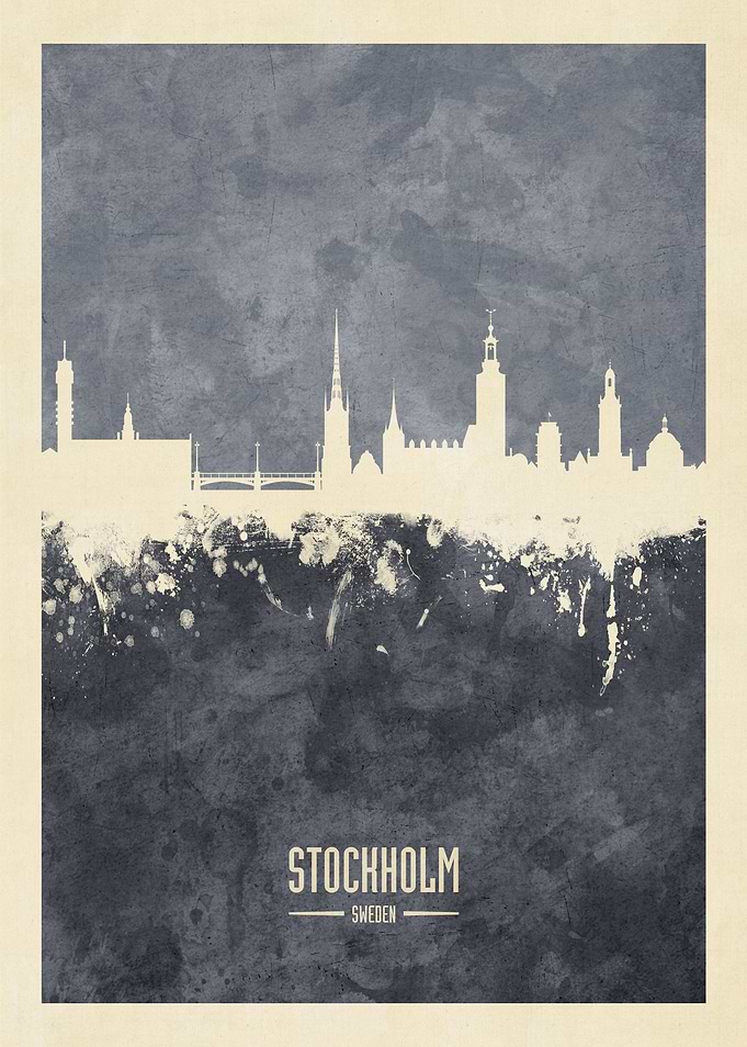 Stockholm Sweden Skyline