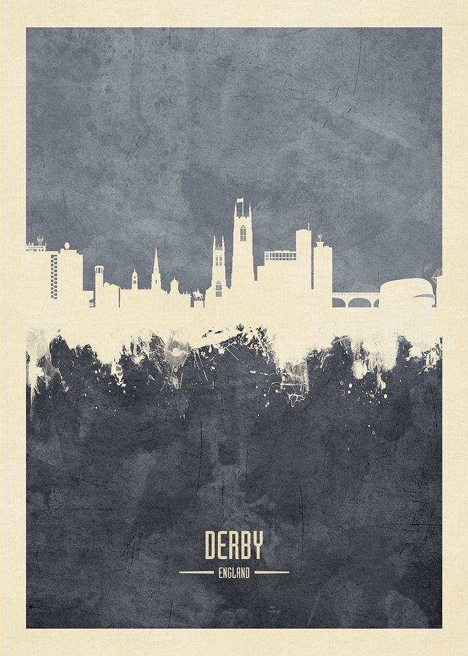 Derby England Skyline