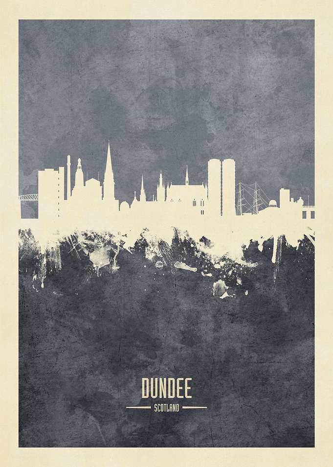 Dundee Scotland Skyline