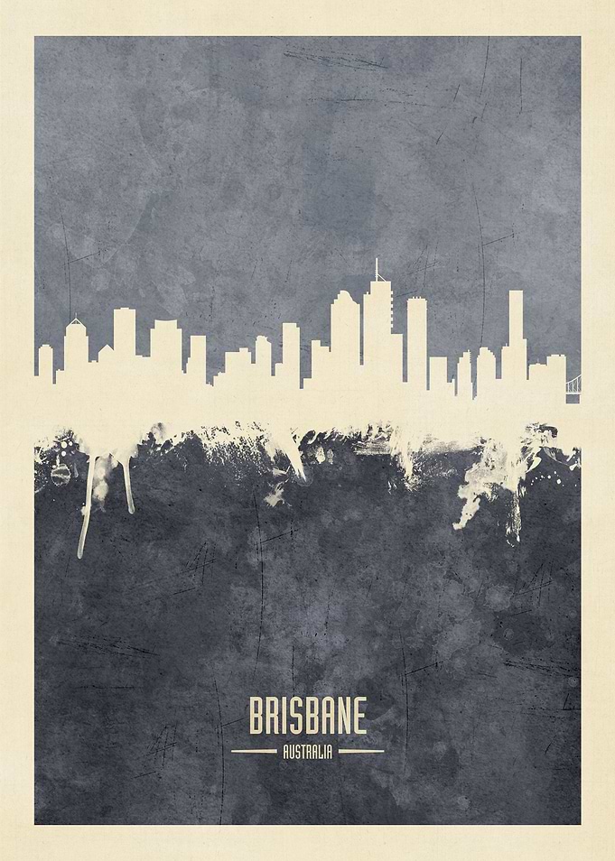 Brisbane Australia Skyline