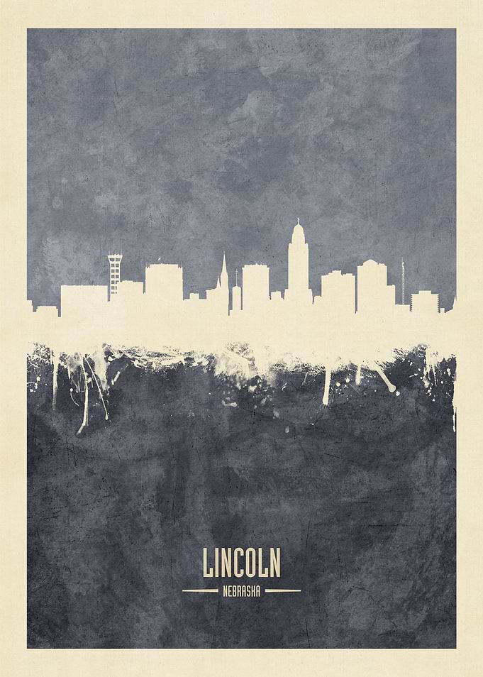 Lincoln Nebraska Skyline