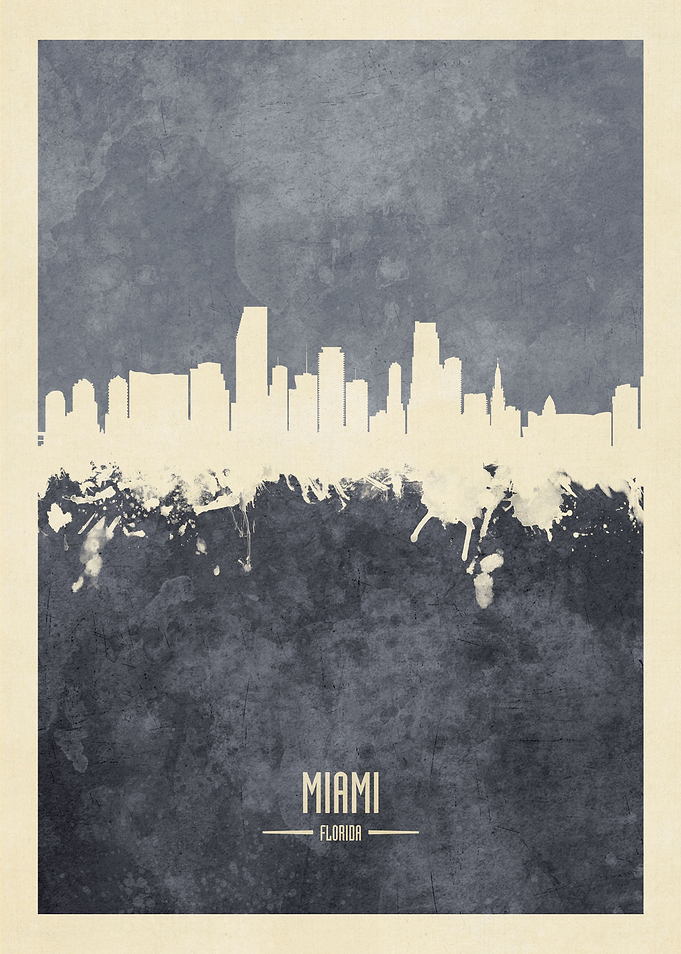 Miami Florida Skyline