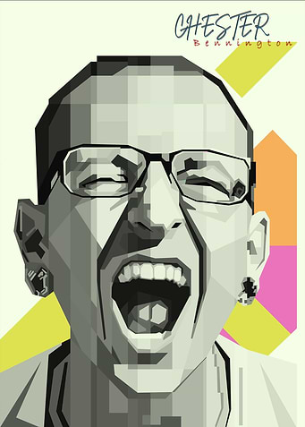 Chester Bennington in wpap