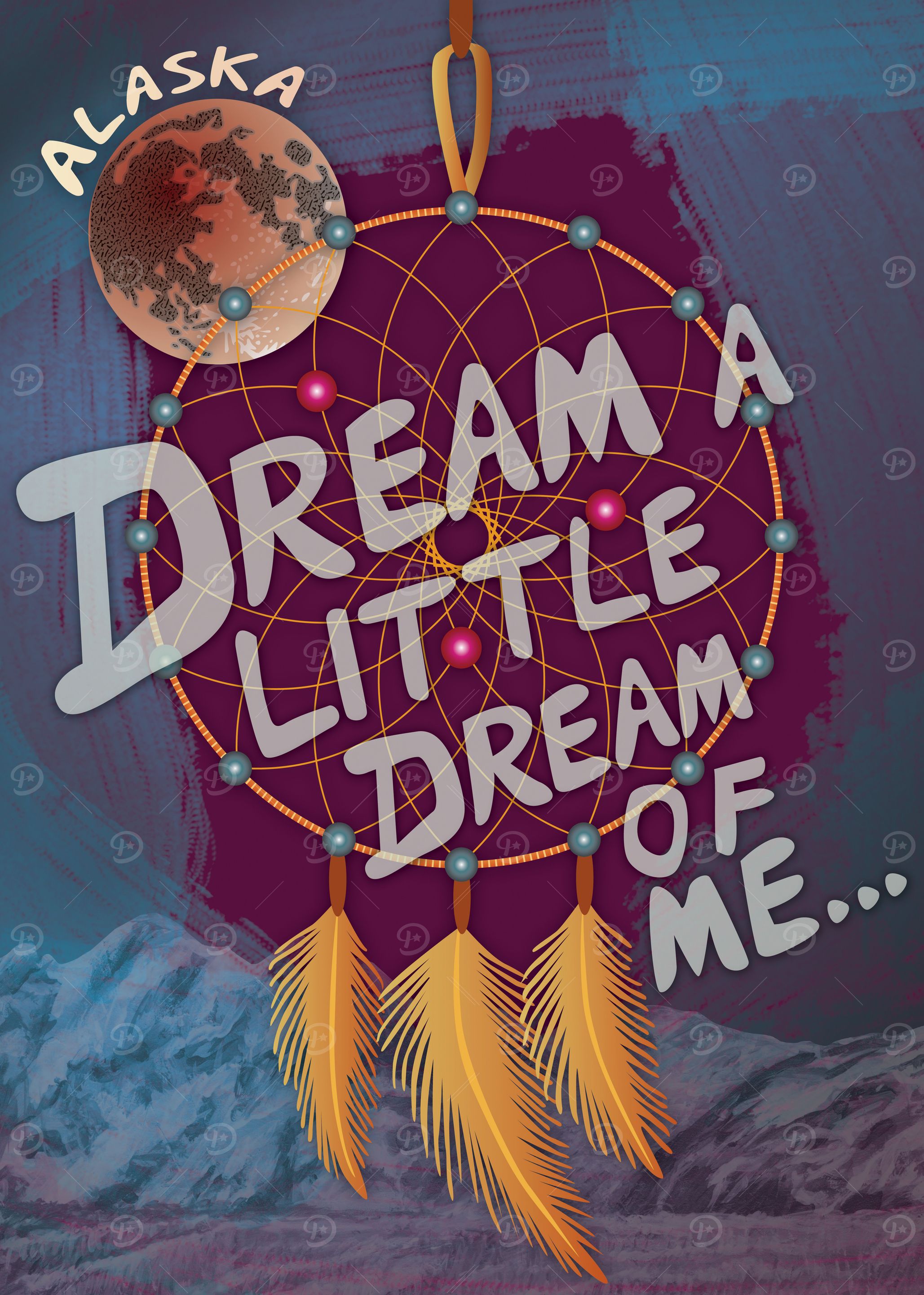 Alaska Dream Catcher Moon