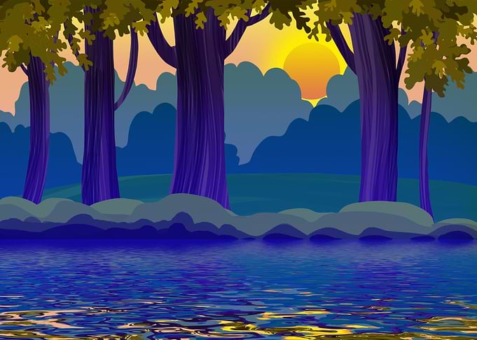 Kids Room River Bank