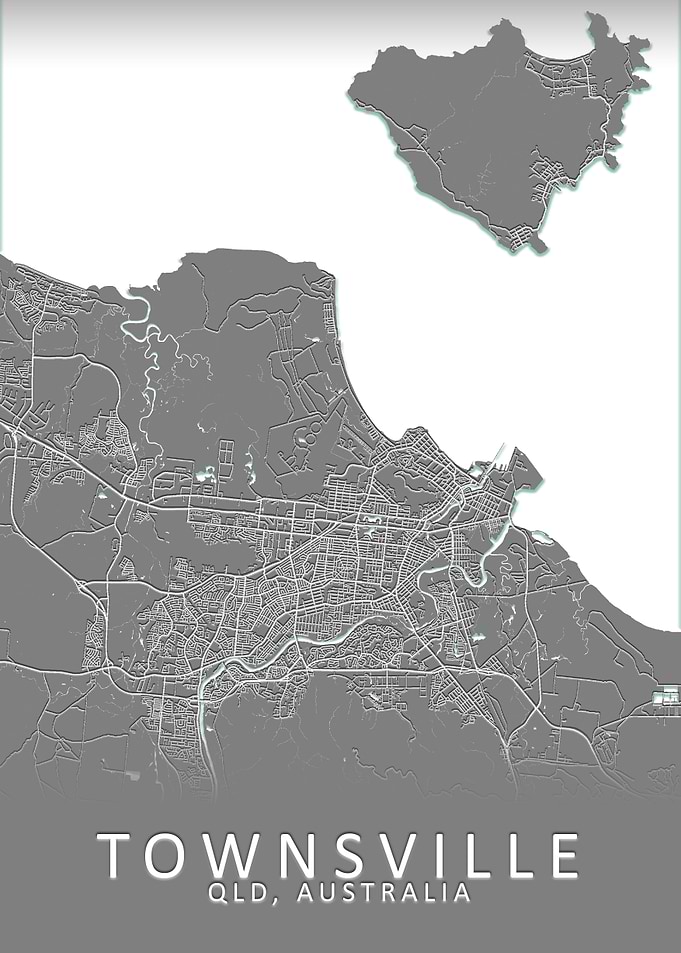 Townsville Australia Map