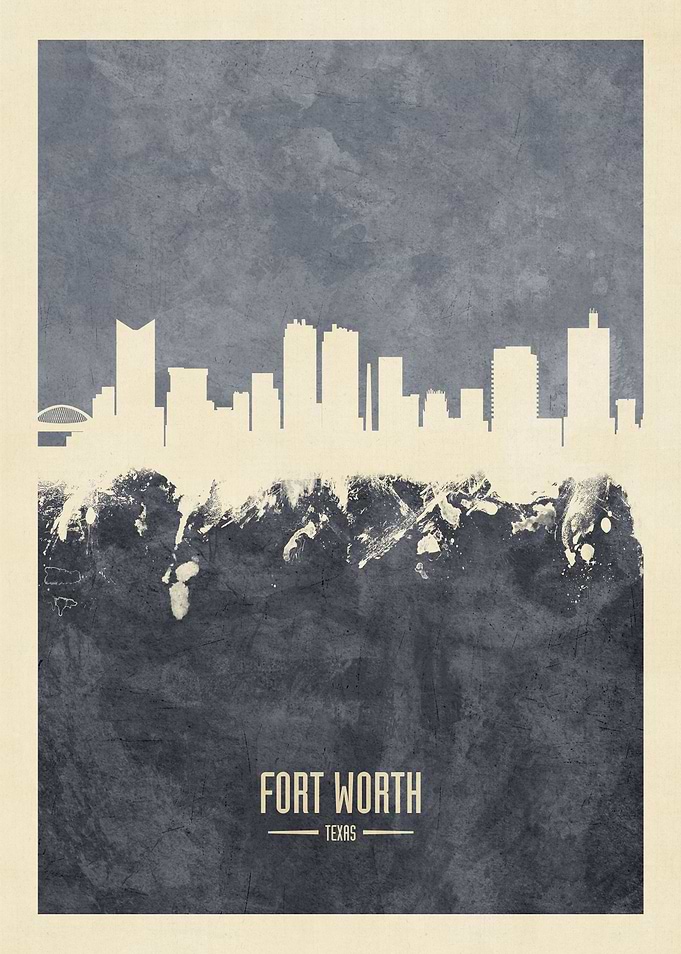 Fort Worth Texas Skyline
