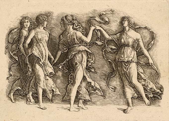 Four Women Dancing