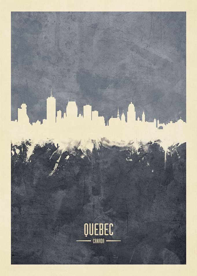 Quebec Canada Skyline