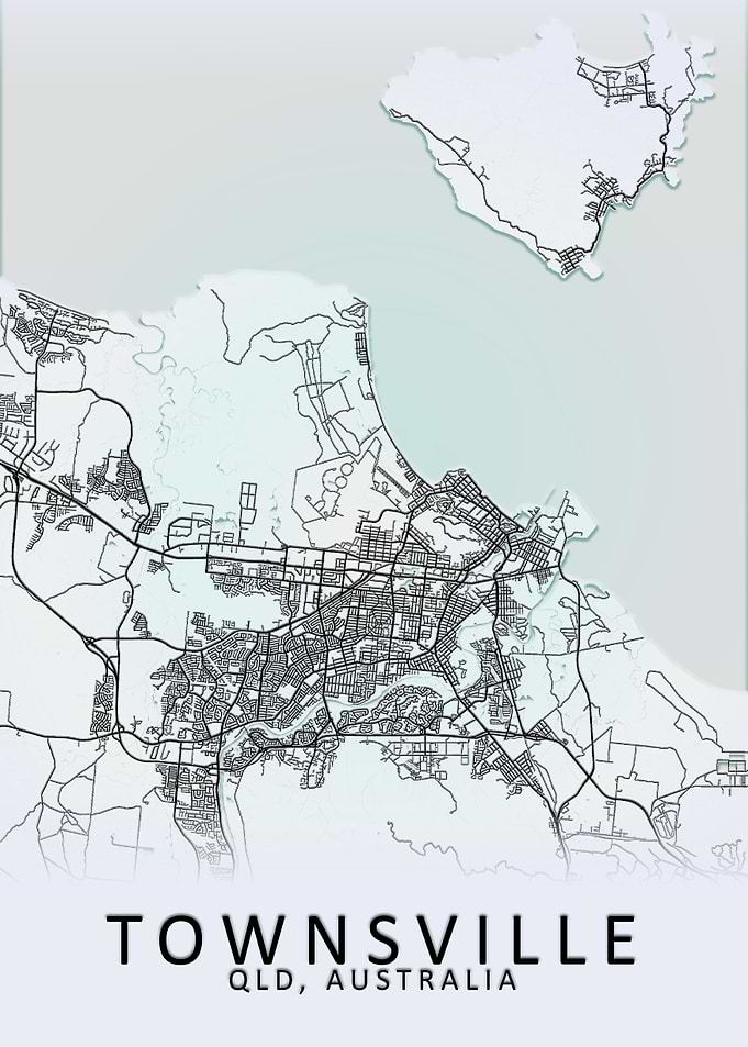Townsville Australia Map
