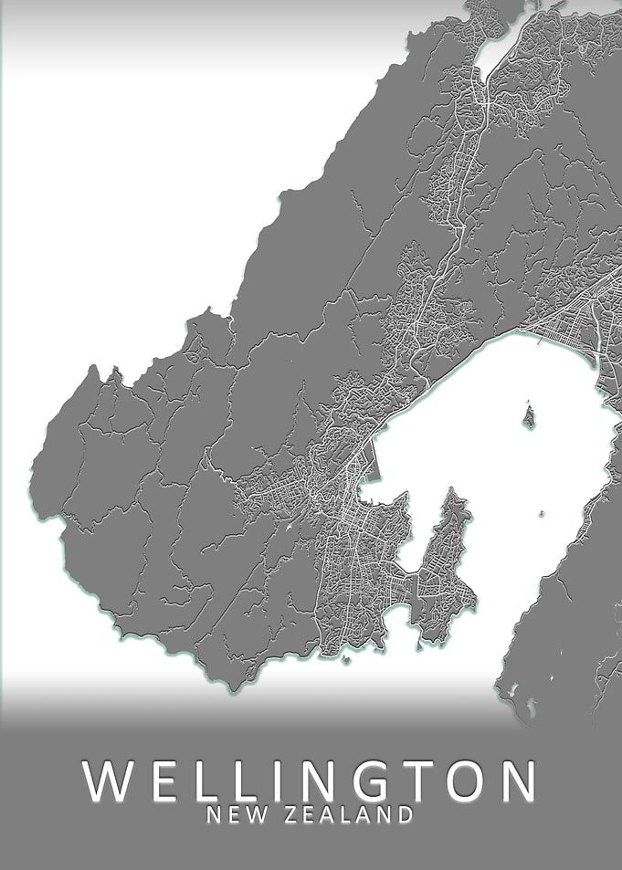 Wellington New Zealand Map