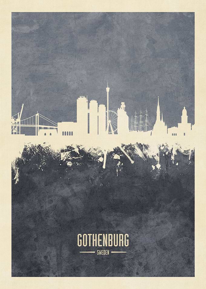 Gothenburg Sweden Skyline
