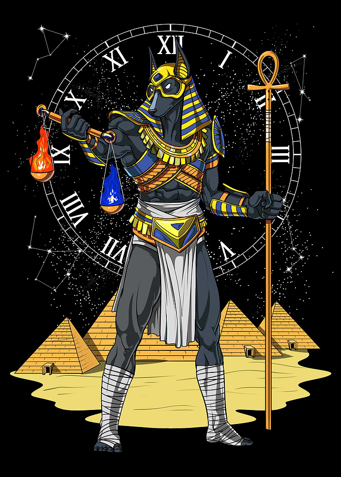 Egyptian God Anubis