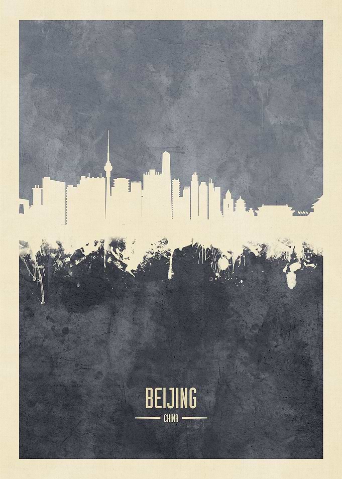 Beijing China Skyline