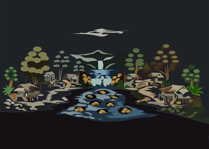 Landscape illustration