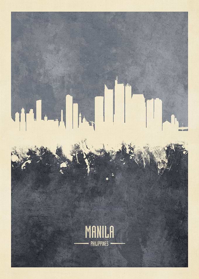 Manila Philippines Skyline