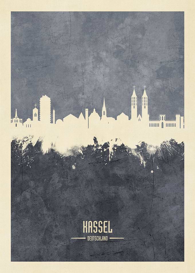 Kassel Germany Skyline