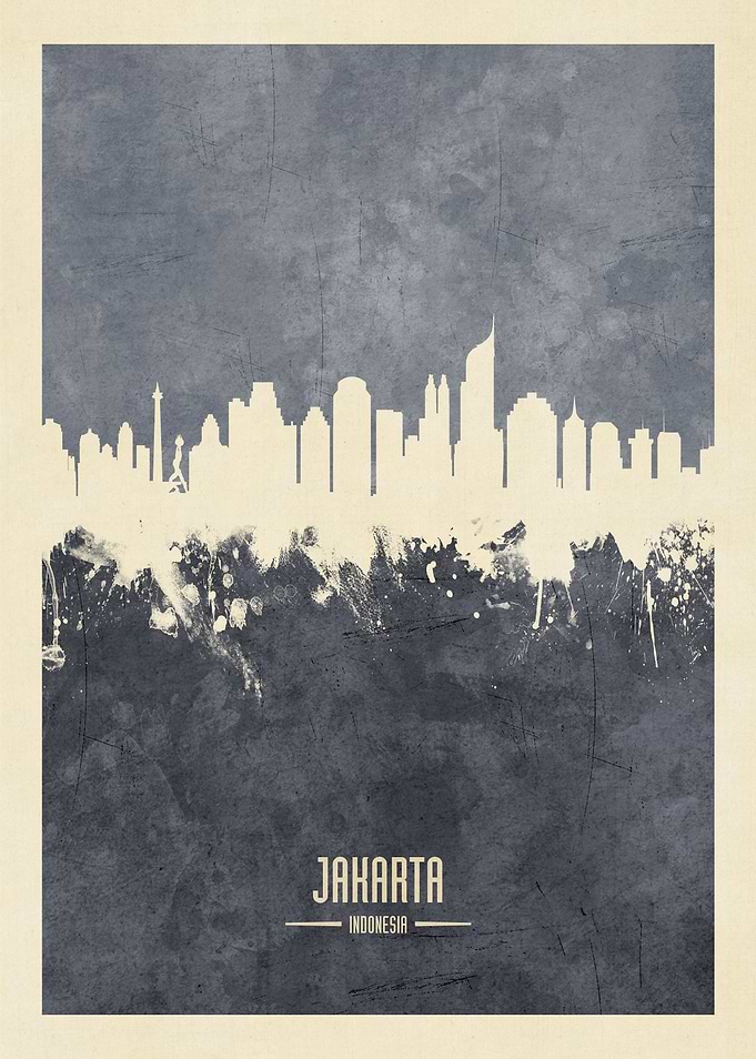 Jakarta Indonesia Skyline