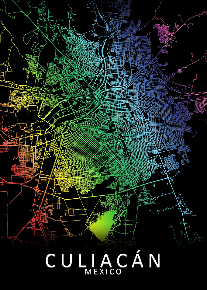 Culiacan Mexico City Map