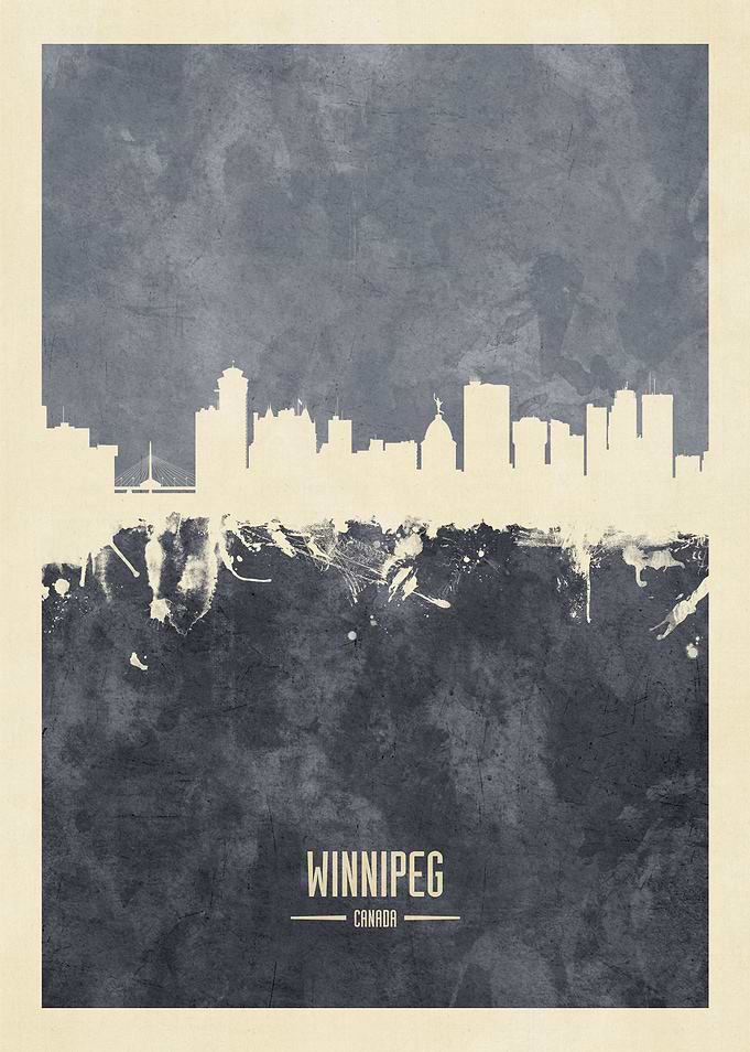 Winnipeg Canada Skyline