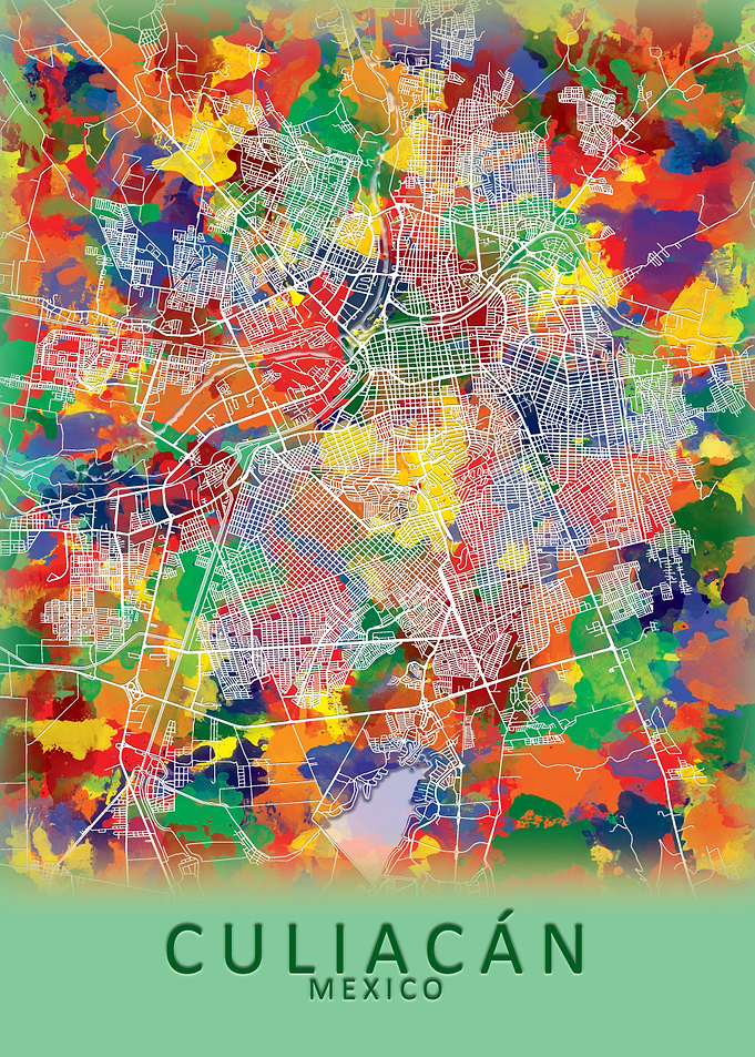 Culiacan Mexico City Map