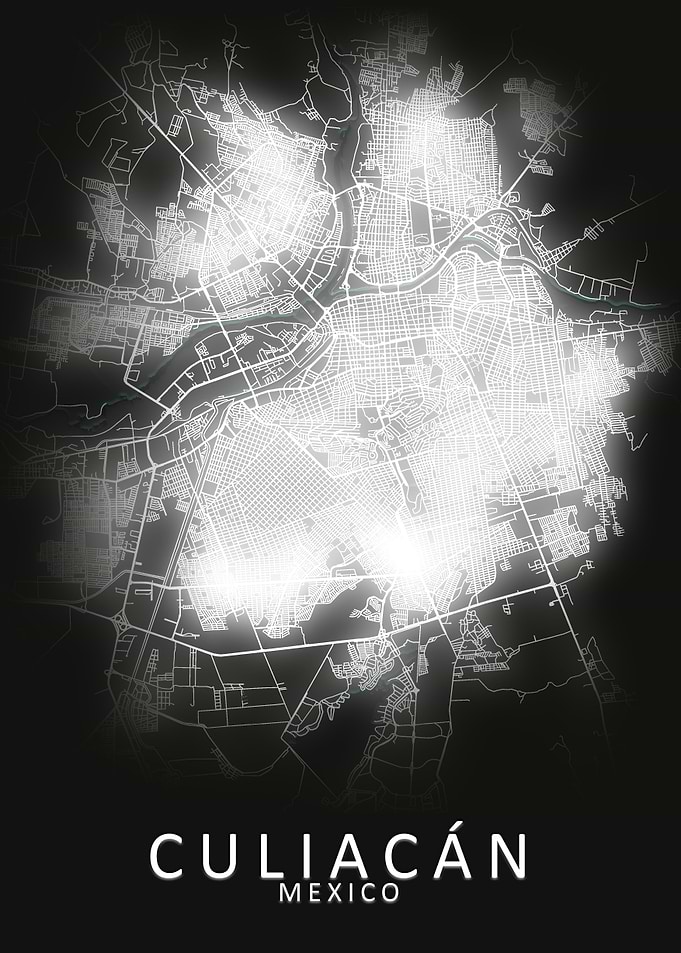 Culiacan Mexico City Map