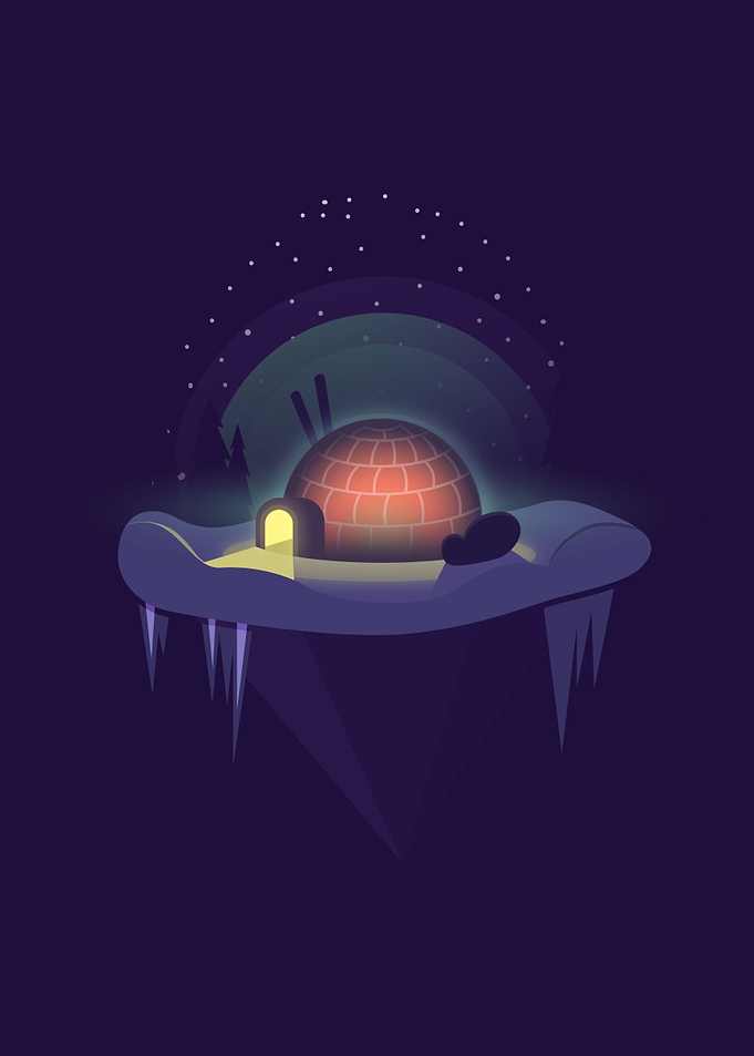 Igloo Illustration