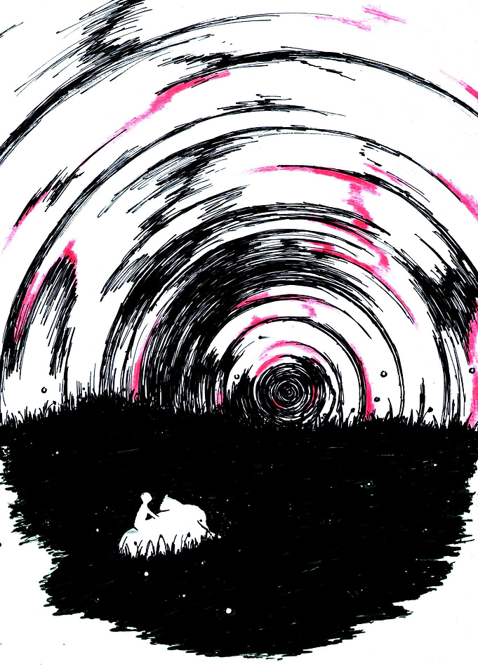 Above the Earth