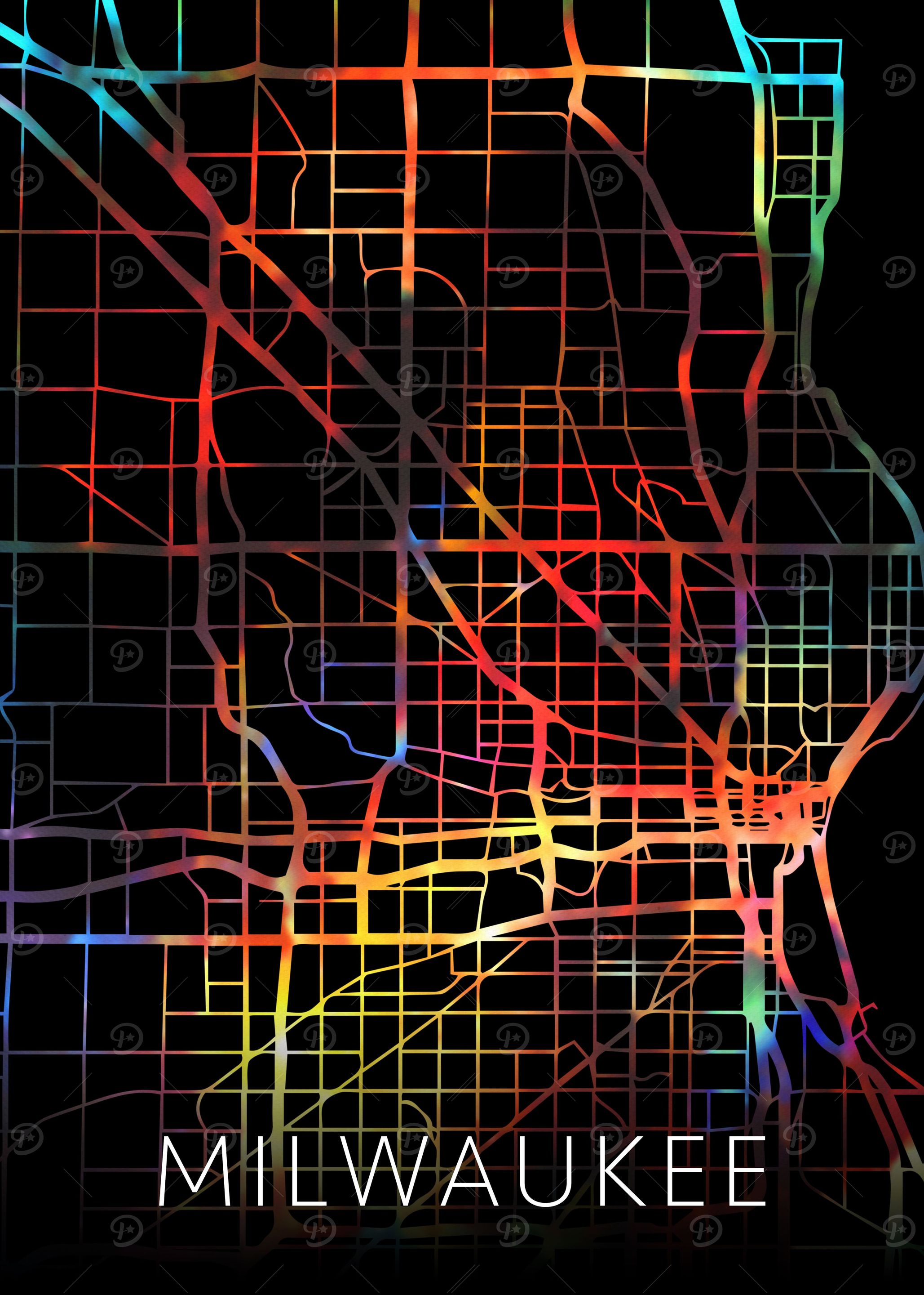 Milwaukee Wisconsin Map