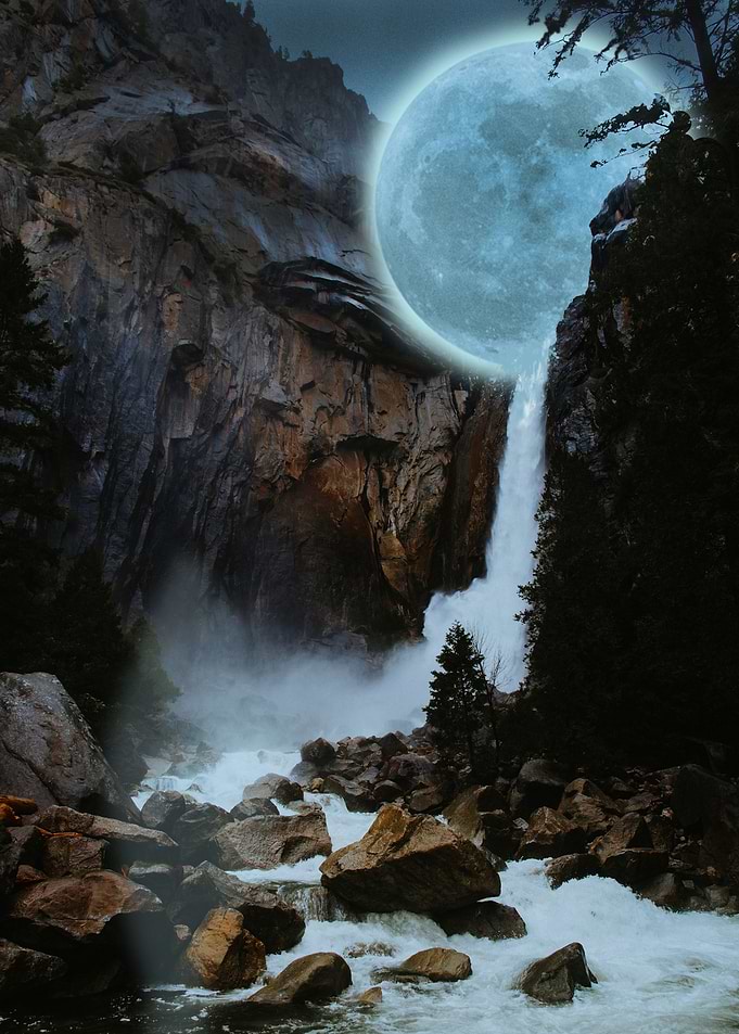 Moonlight Falls
