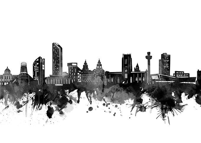 liverpool skyline black