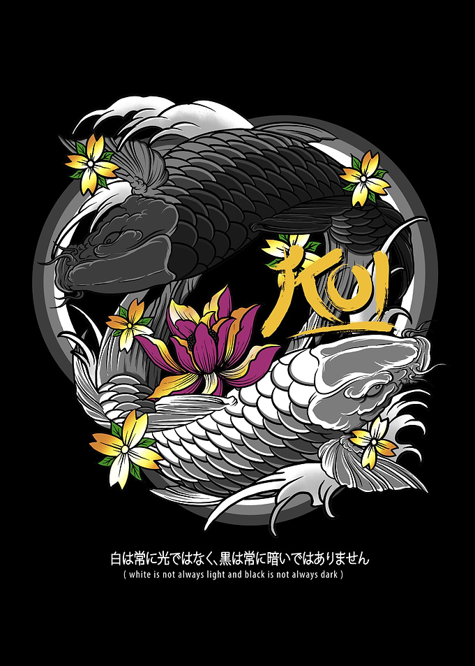 Koi Fish Yinyang